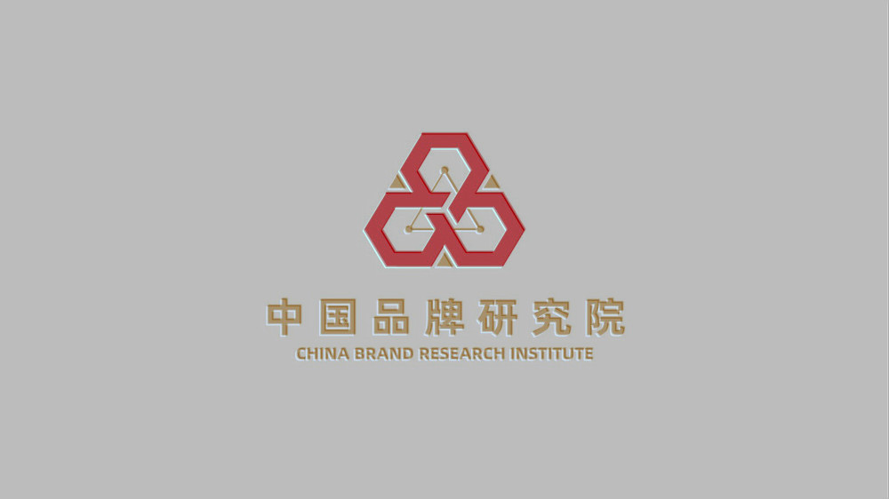 中國(guó)品牌研究院LOGO設(shè)計(jì)浮雕效果_高瑞品牌